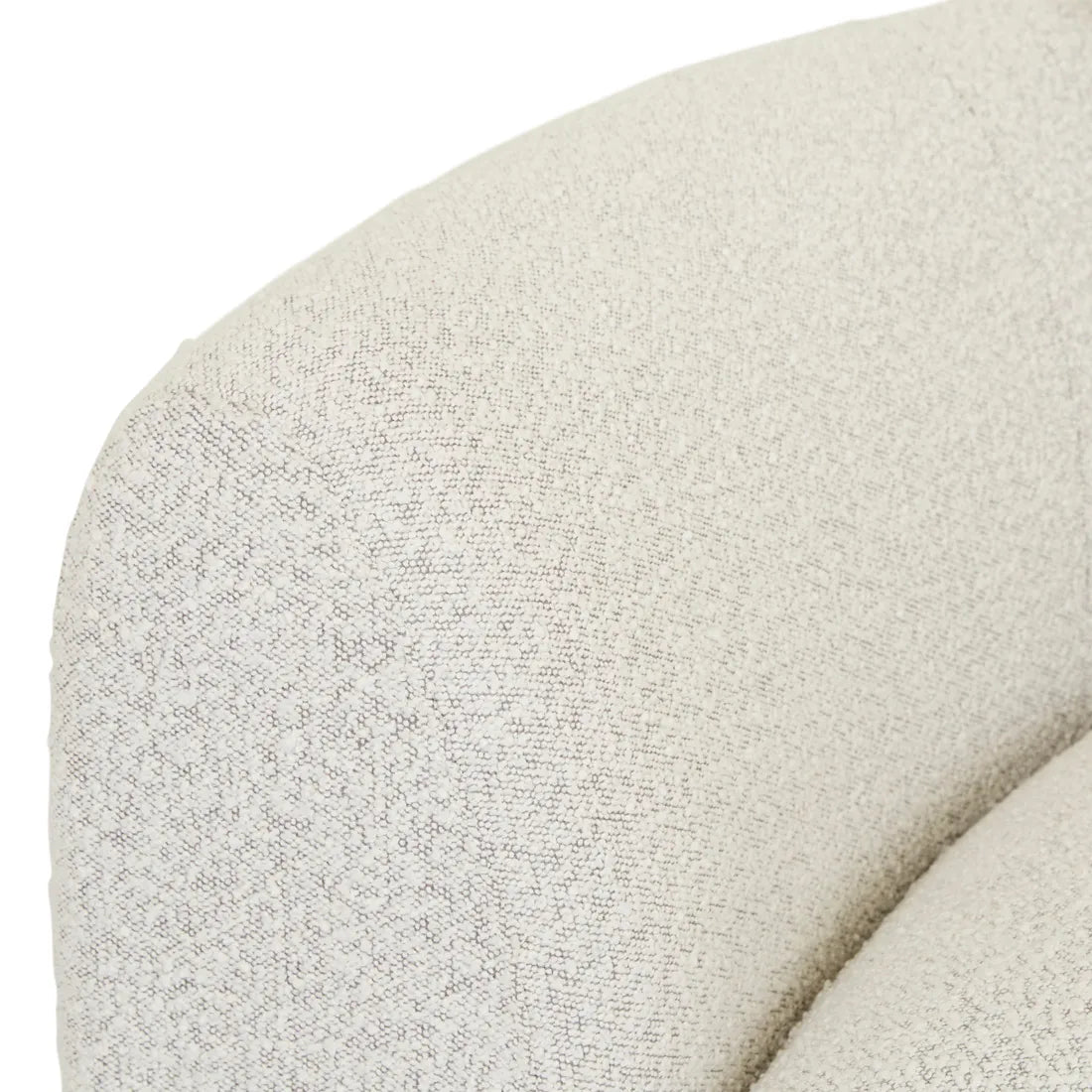 Madrid Curve Corner Sofa Grey Speckle