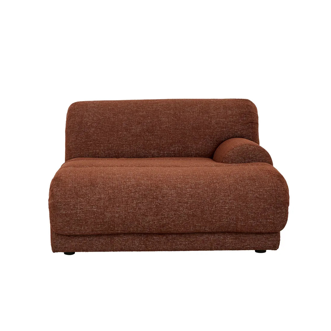 Juno Sierra Right Chaise Sofa Rosewood