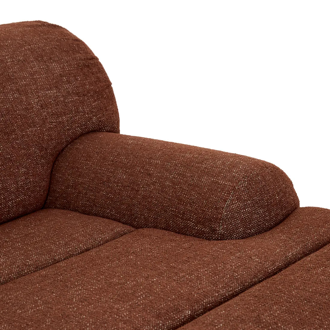 Juno Sierra Right Chaise Sofa Rosewood