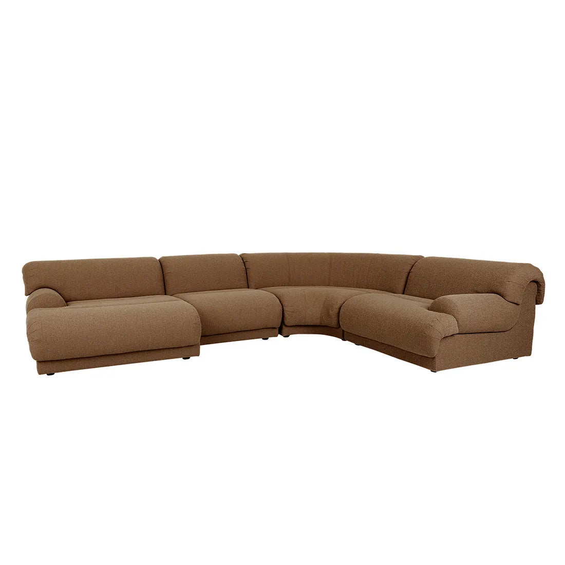 Juno Sierra Left Chaise Sofa Teddy