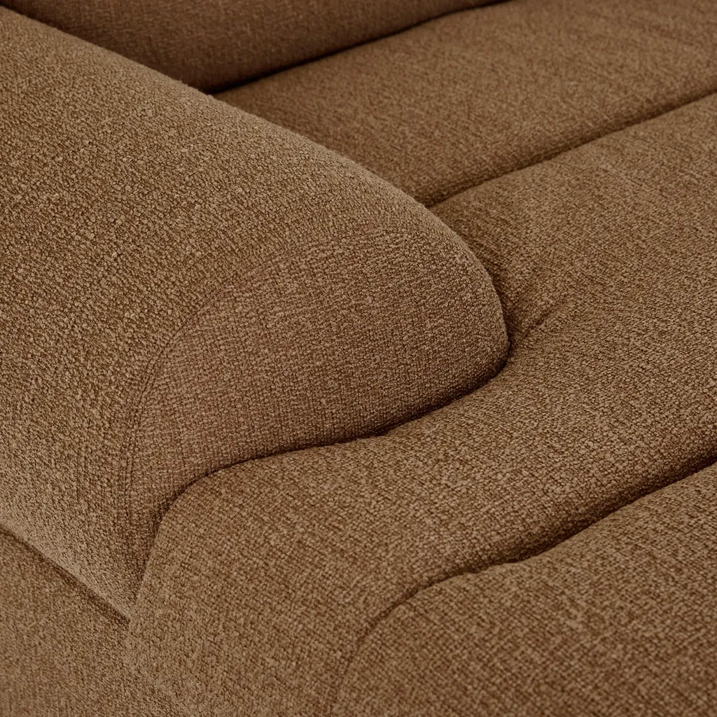 Juno Sierra Left Chaise Sofa Teddy