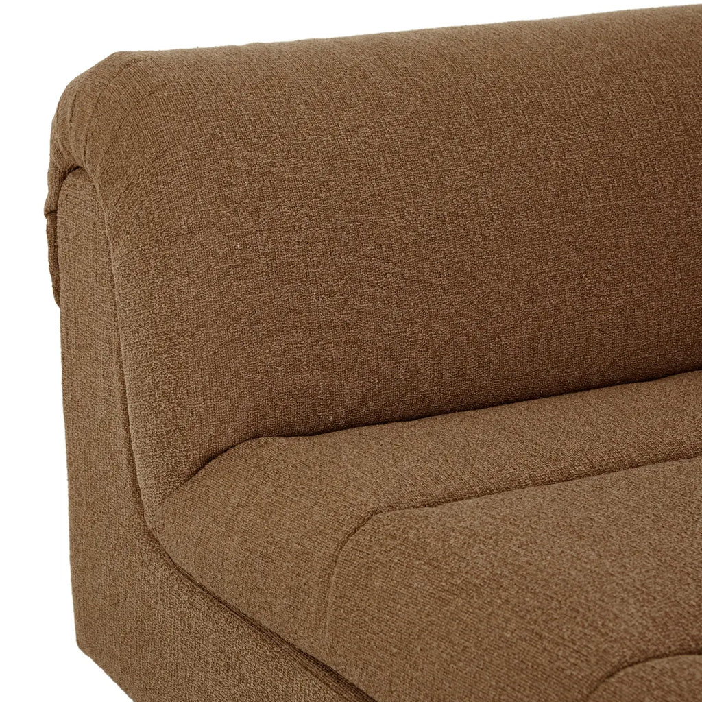 Juno Sierra Right Chaise Sofa Teddy