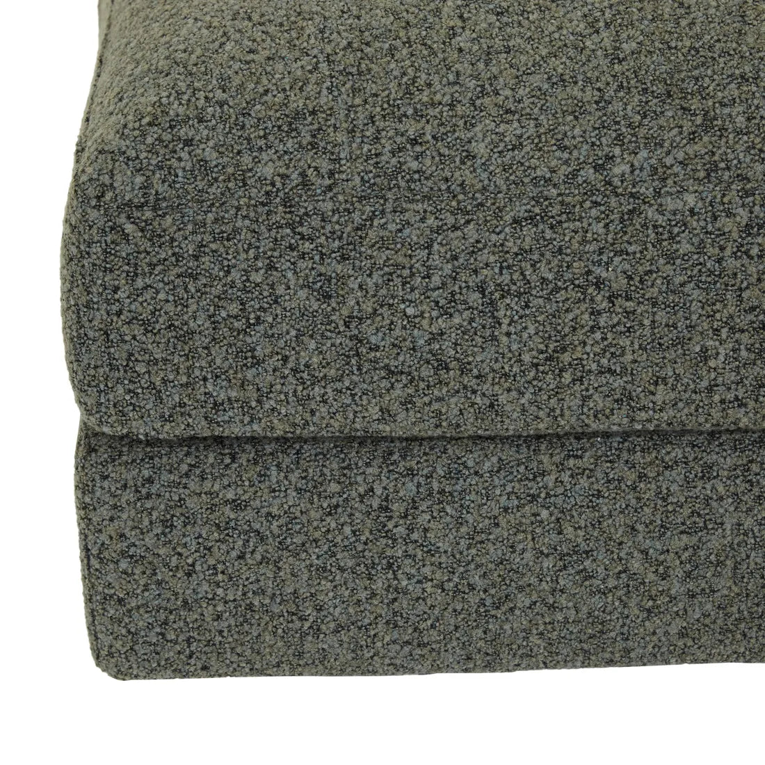 Madrid Curve Centre Sofa Green Boucle