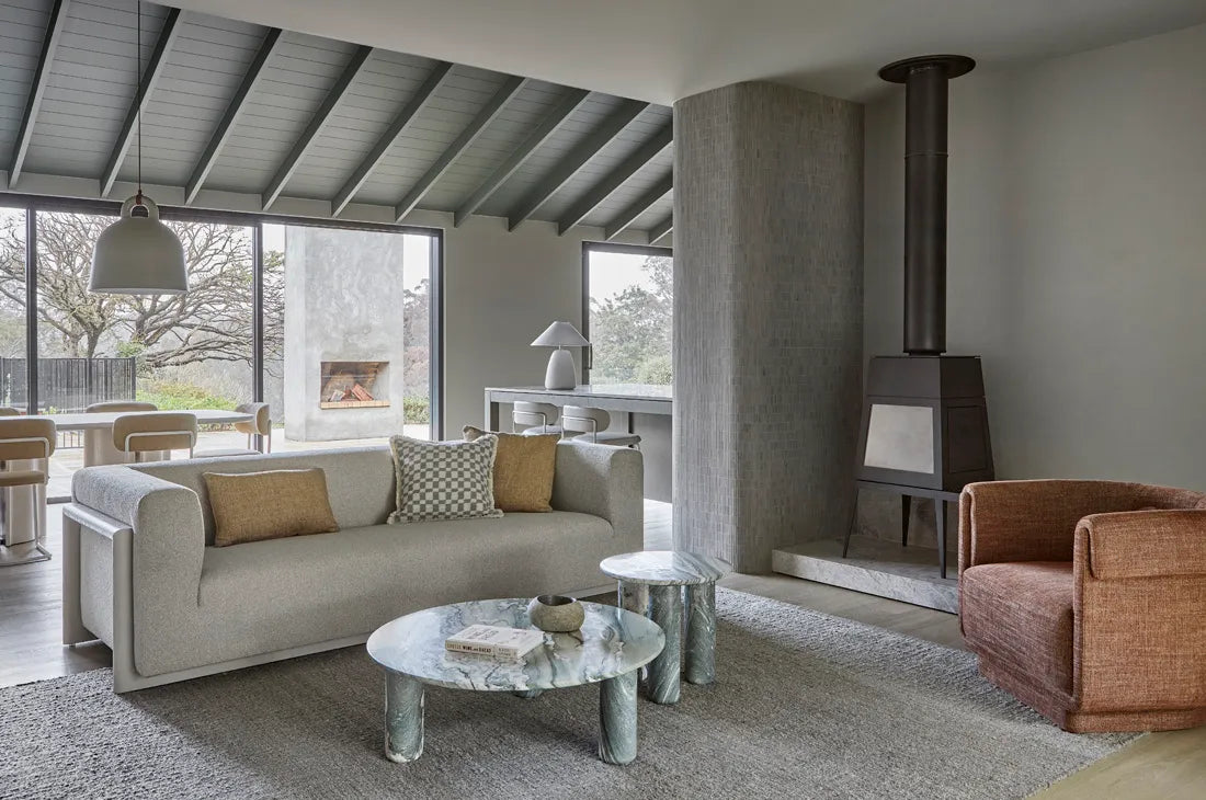 Juno Frame Sofa Sofa Brioche Boucle