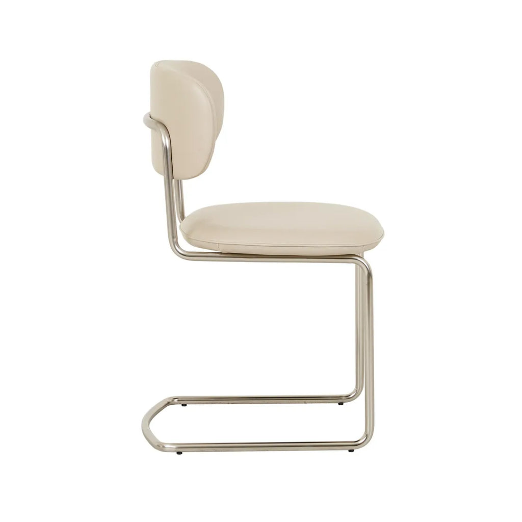 Piccolo Cantilever Dining Chair Sandstone