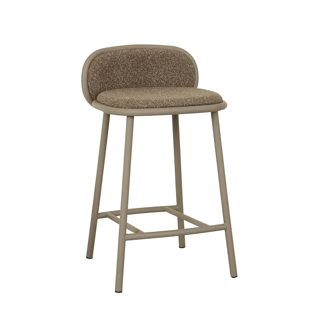 Pebble Barstool Shiitake