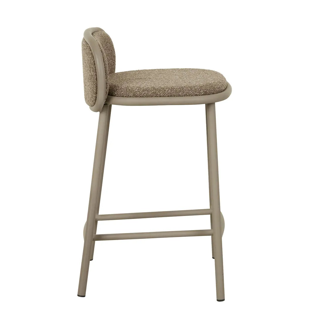 Pebble Barstool Shiitake