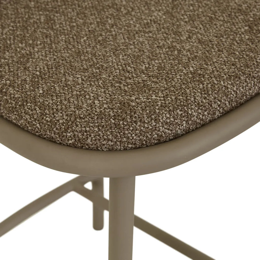 Pebble Barstool Shiitake