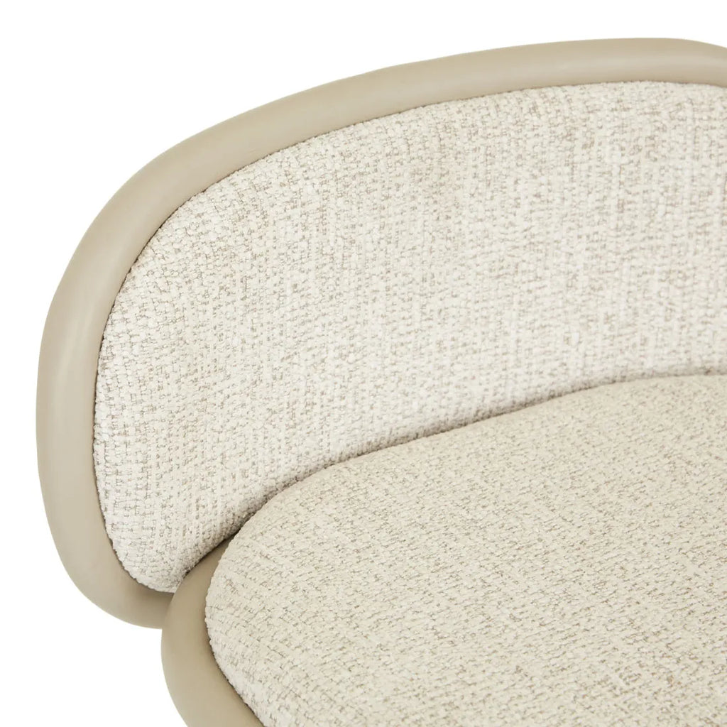 Pebble Dining Chair Shiitake