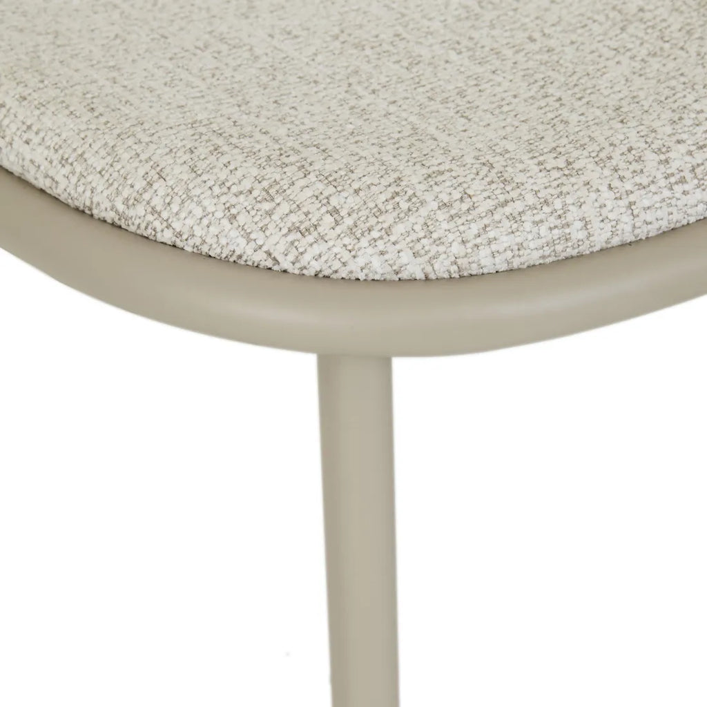 Pebble Dining Chair Frosted Beige