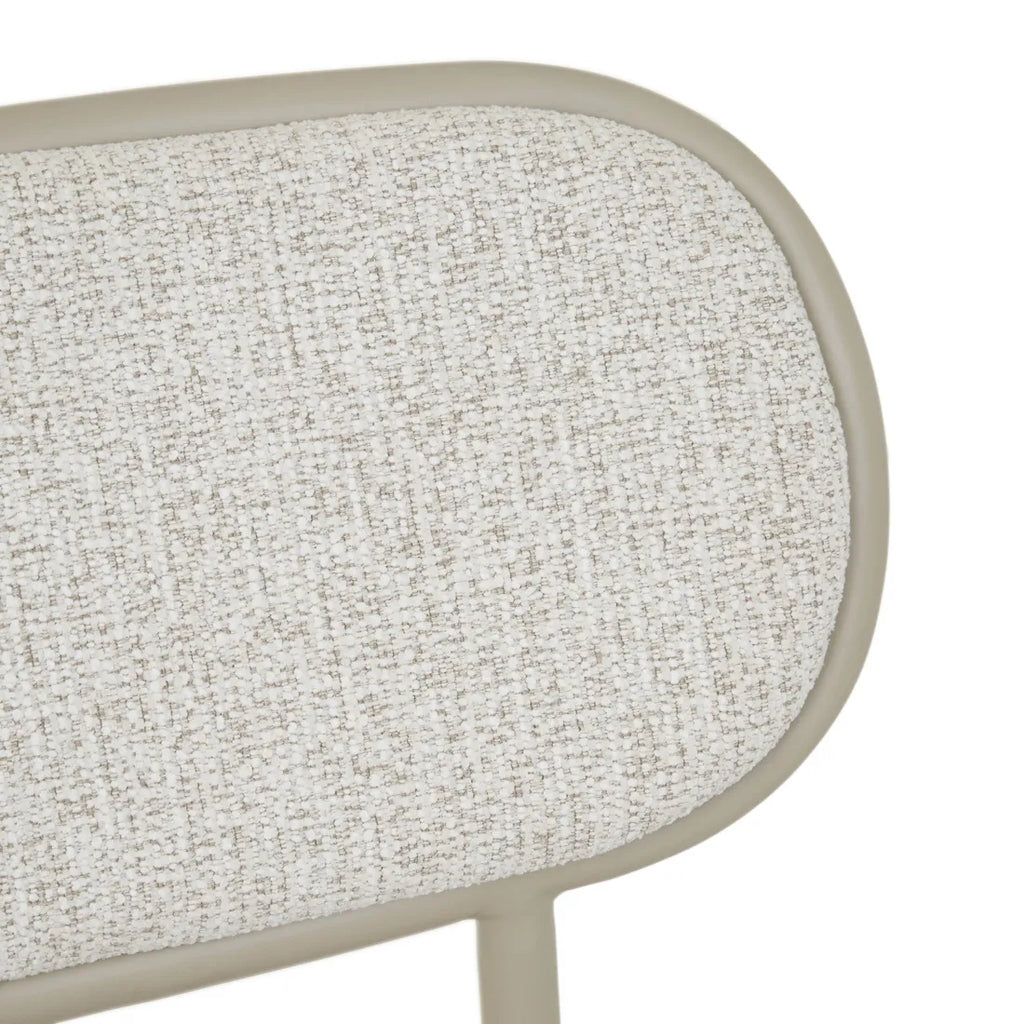 Pebble Dining Chair Frosted Beige