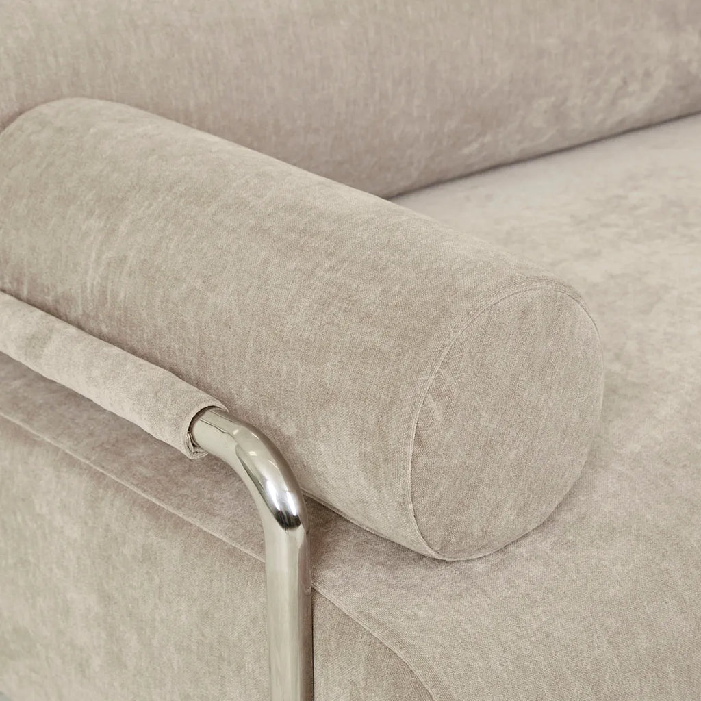 Sidney Renzo Sofa Parchment