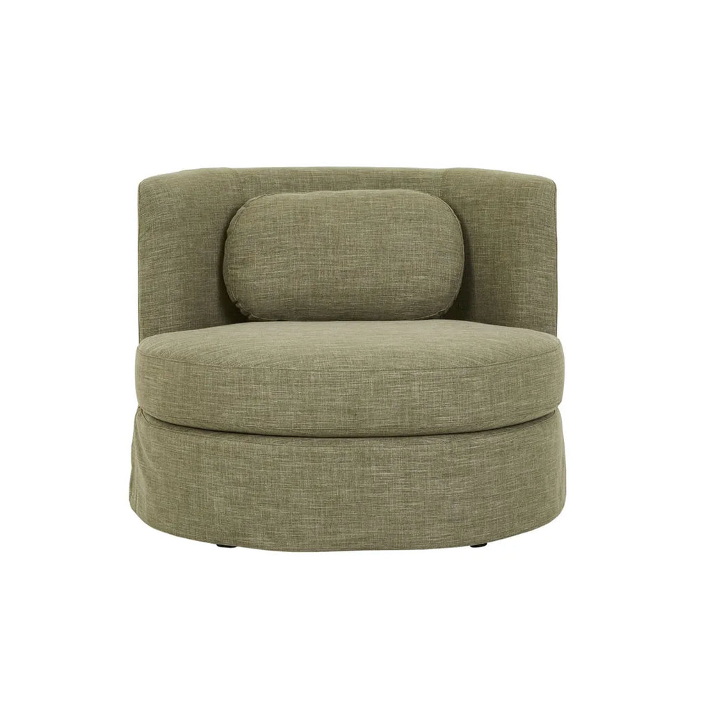 Sidney Bay Sofa Chair Eames Olive