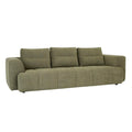 Sidney Tullio Four Seater Sofa Leek Green