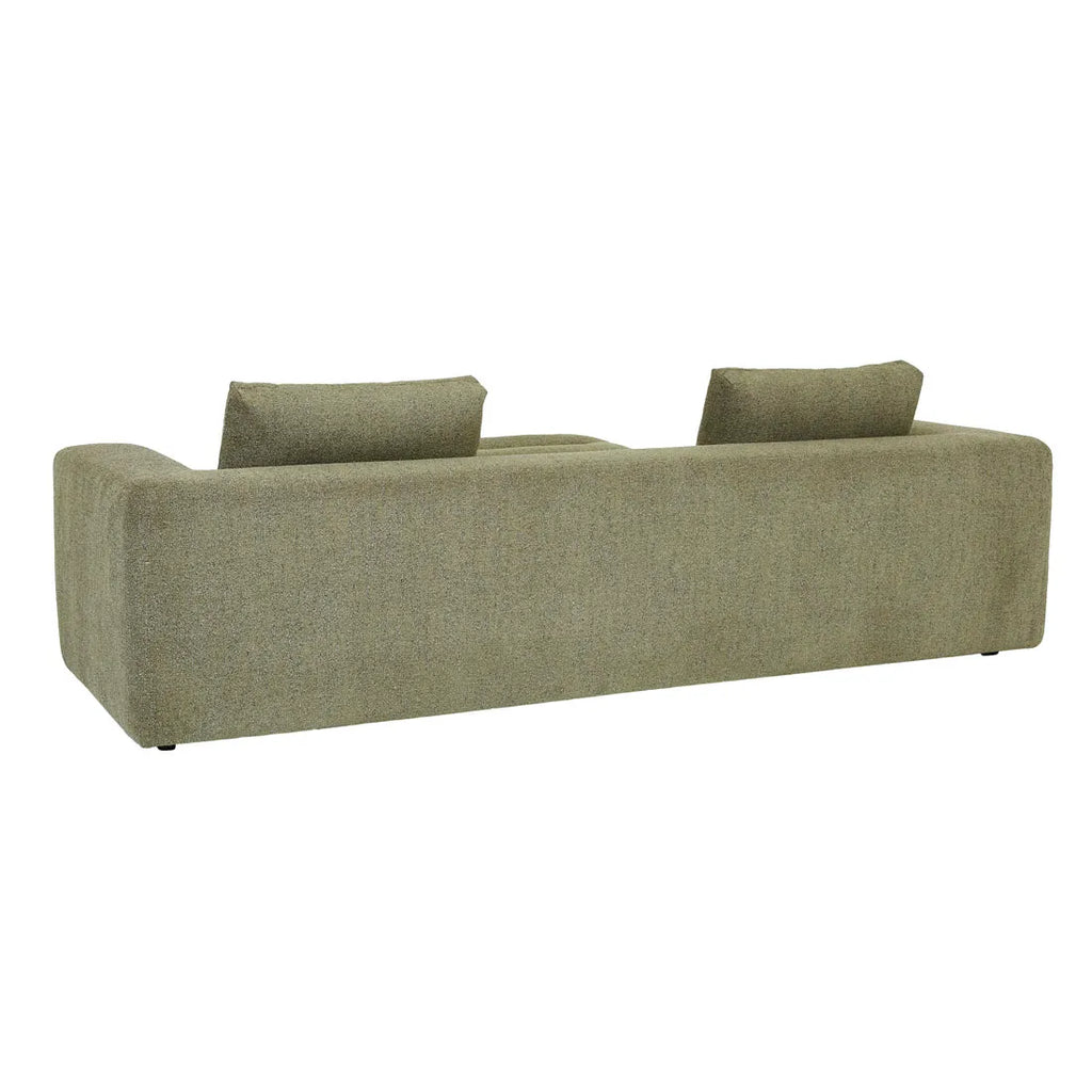 Sidney Tullio Four Seater Sofa Leek Green
