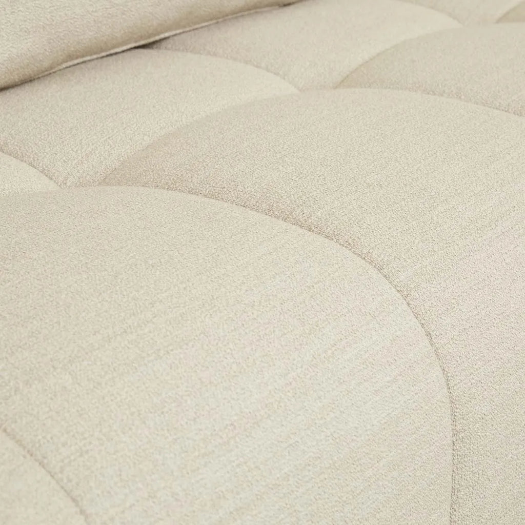 Sidney Tullio Four Seater Sofa Natural Speckle
