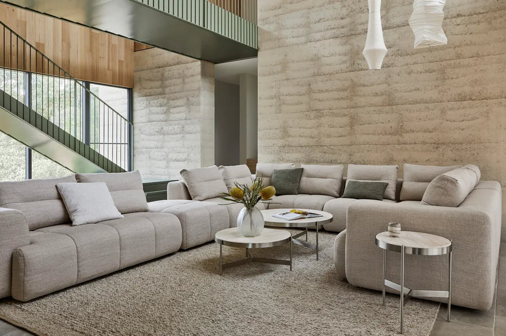 Sidney Tullio Centre Sofa Natural Speckle