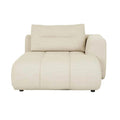 Sidney Tullio Right Chaise Sofa Natural Speckle