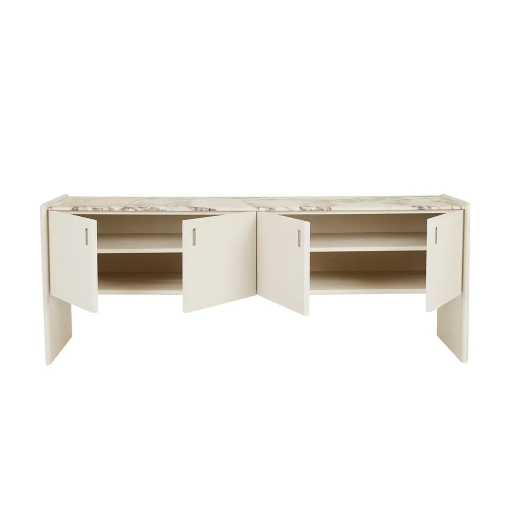 Pearce Marble Buffet Bone
