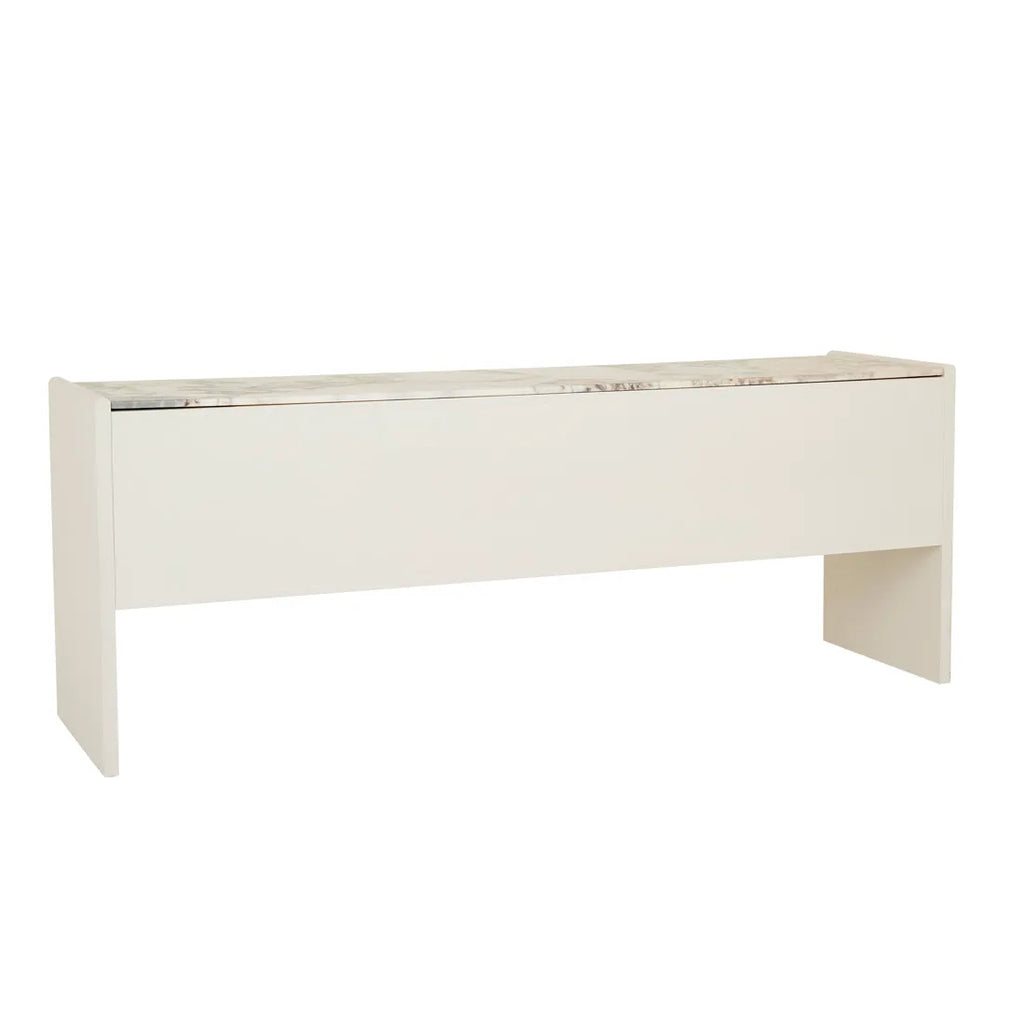 Pearce Marble Buffet Bone