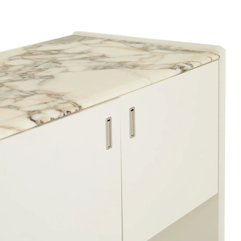 Pearce Marble Buffet Bone