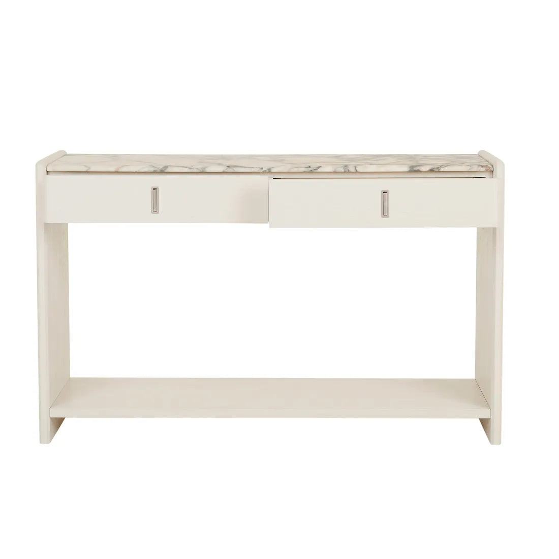 Pearce Marble Console Bone