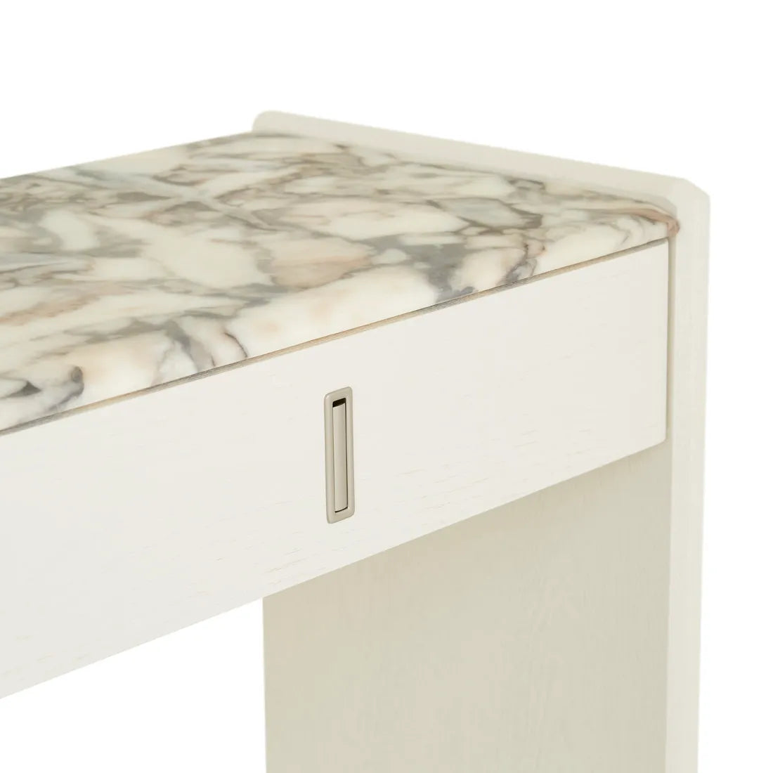 Pearce Marble Console Bone