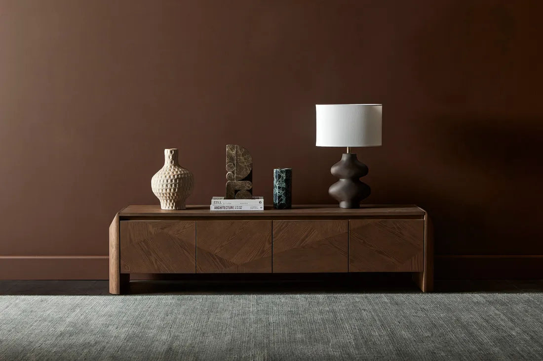 Luna Entertainment Unit Bone 1385mm