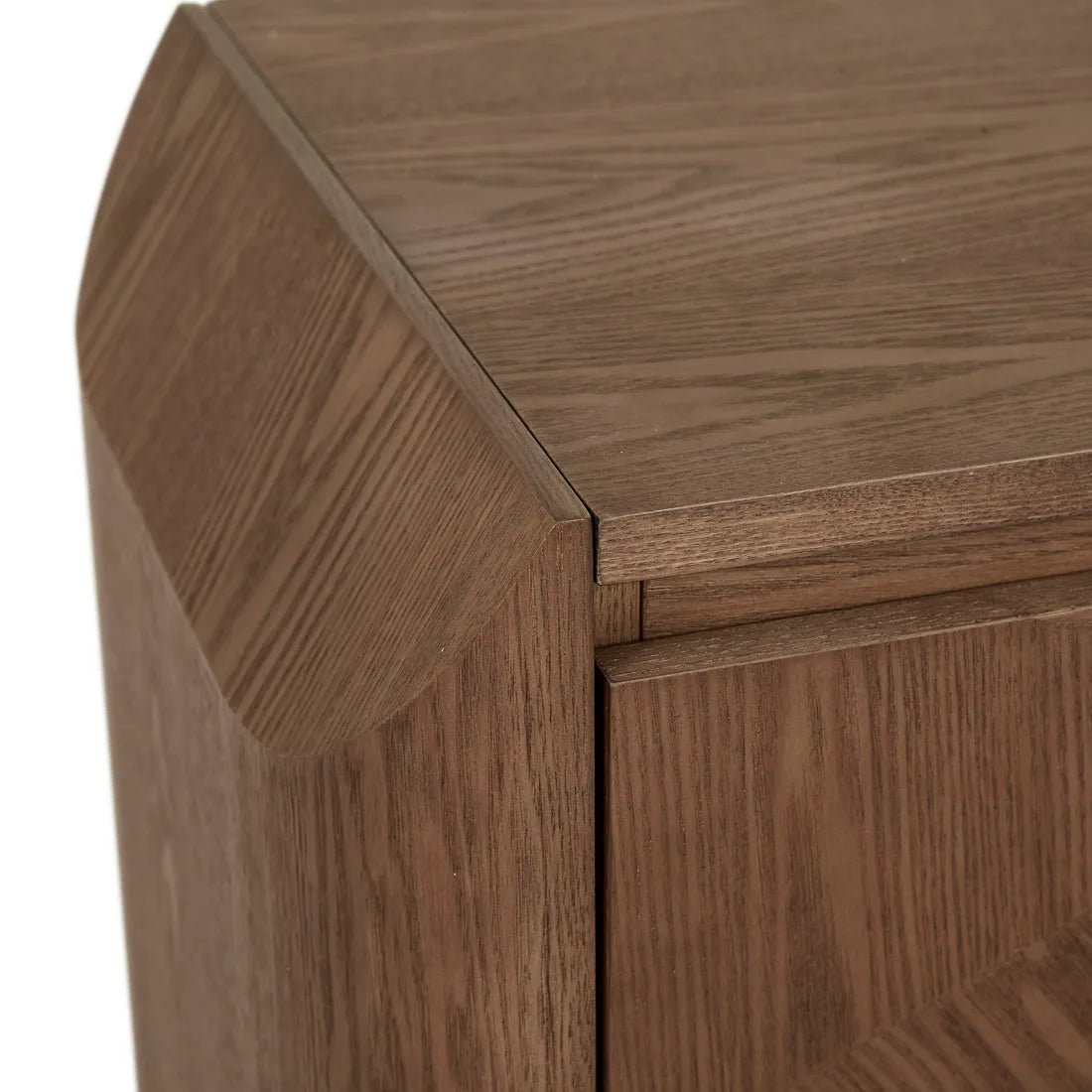Luna Entertainment Unit Smoked Ash 1800mm