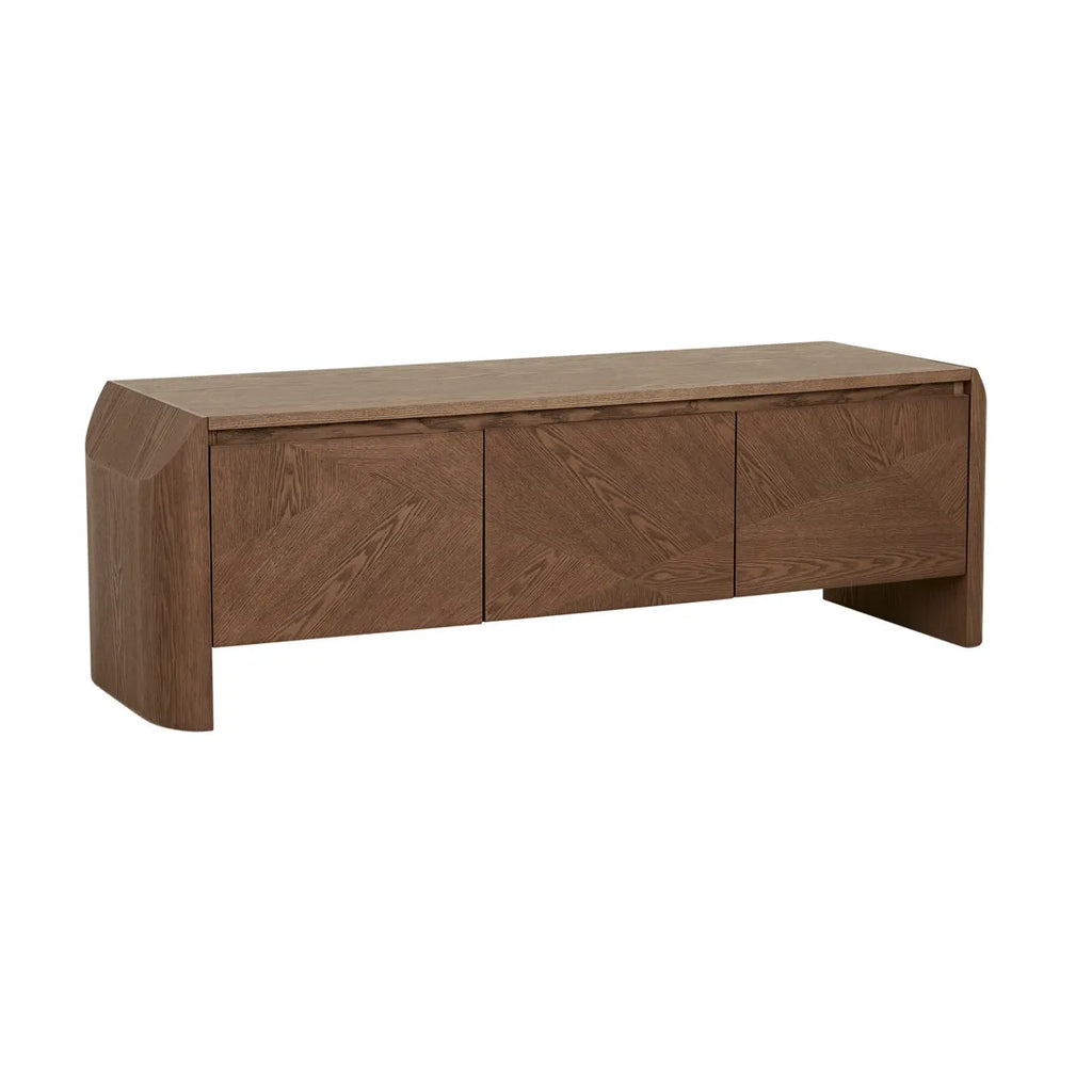 Luna Entertainment Unit Smoked Ash 1385mm