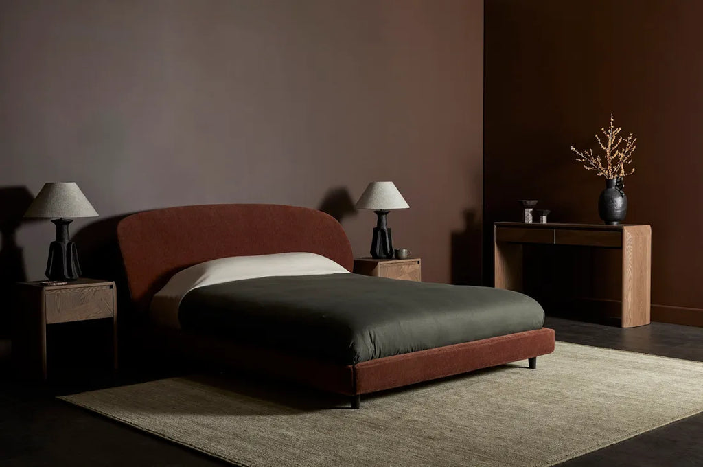 Madrid Mondo King Bed Chestnut