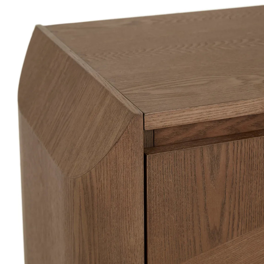 Luna Bedside Smoked Ash
