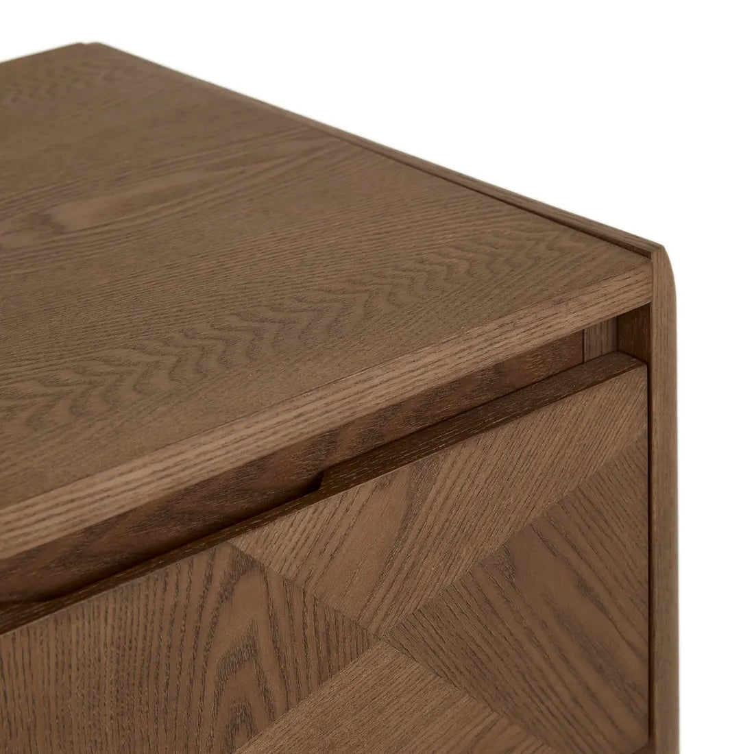 Luna Bedside Smoked Ash