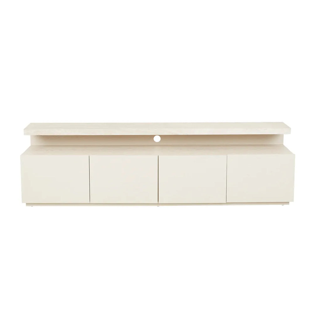 Float Marble Entertainment Unit Shell