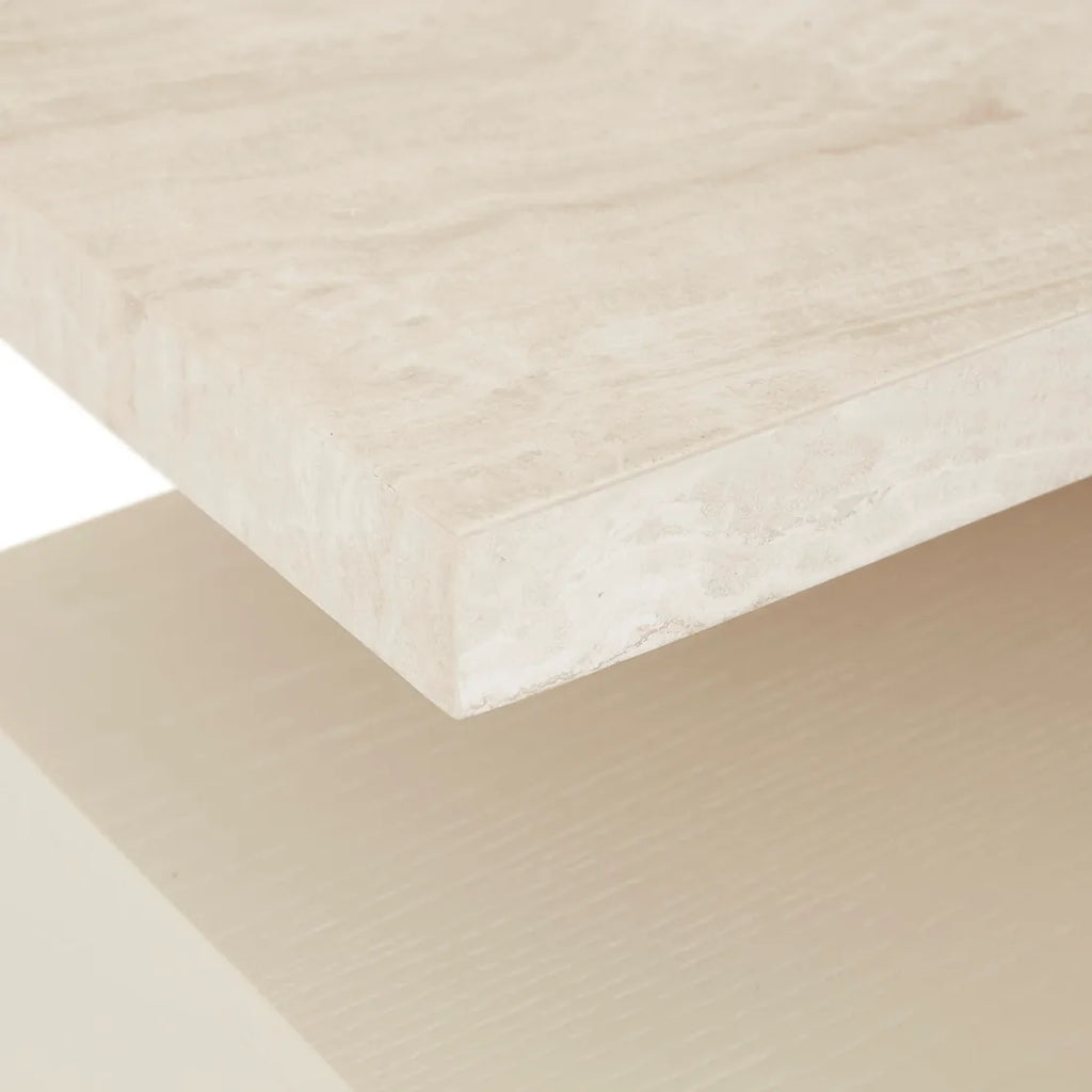 Float Marble Buffet Shell