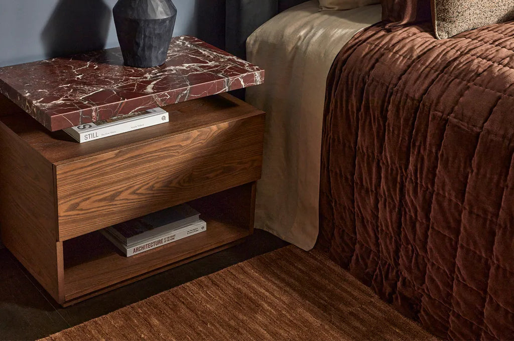 Float Marble Bedside Shell