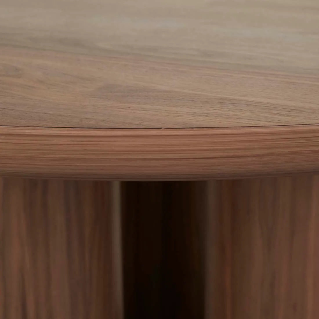 Seb Round Dining Table Walnut