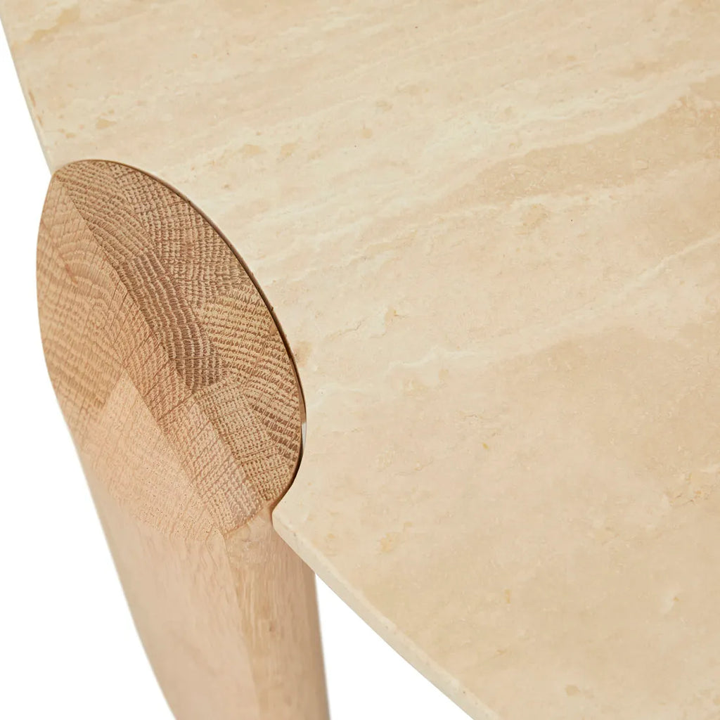 Willa Coffee Table Natural Travertine