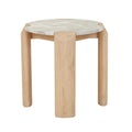 Willa Side Table Grey Marble