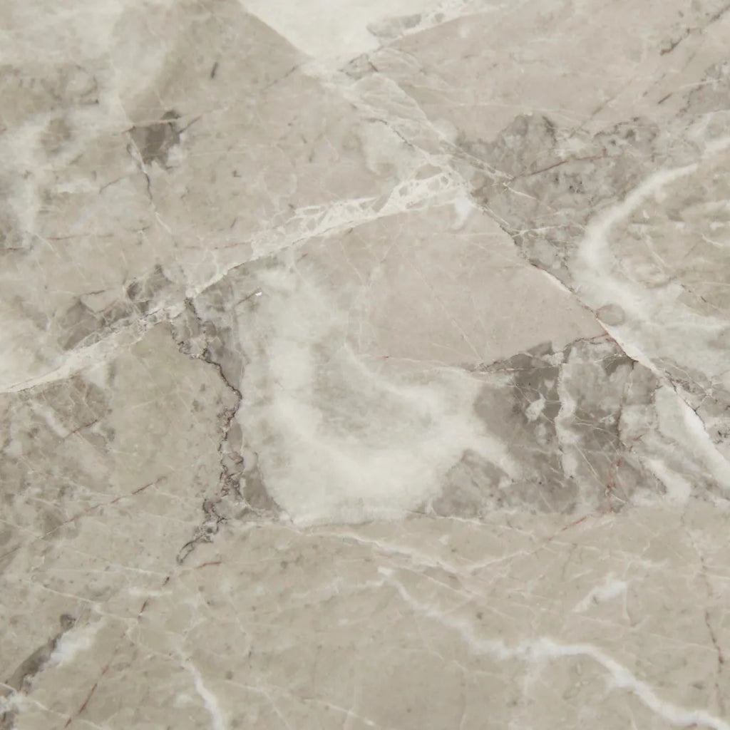 Willa Side Table Grey Marble