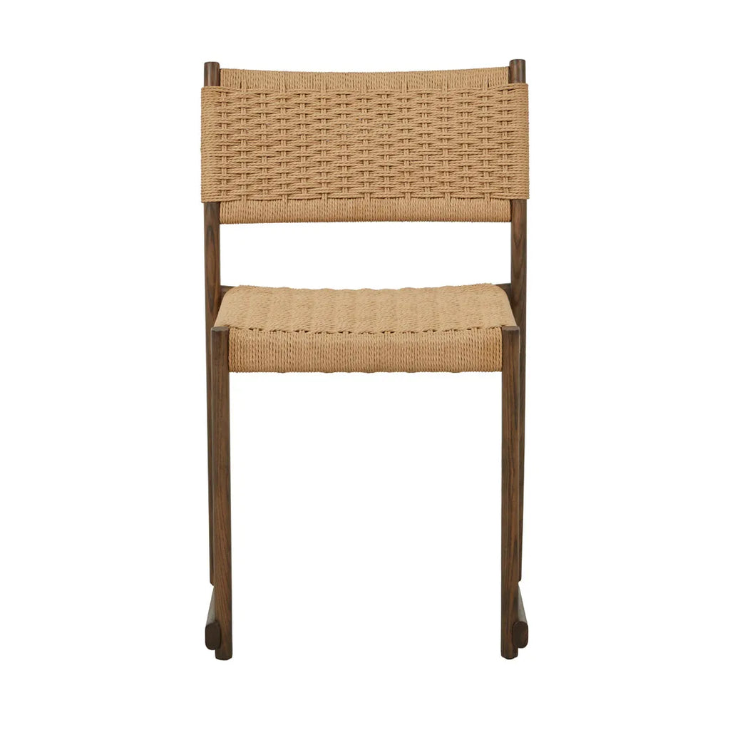Anton Dining Chair Natural/Chocolate Oak