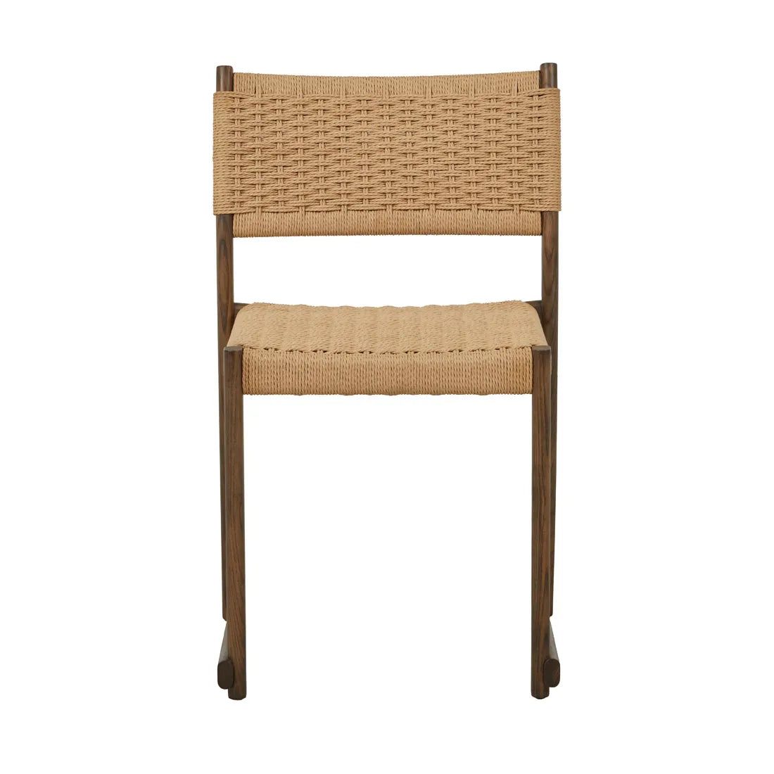 Anton Dining Chair Natural/Chocolate Oak