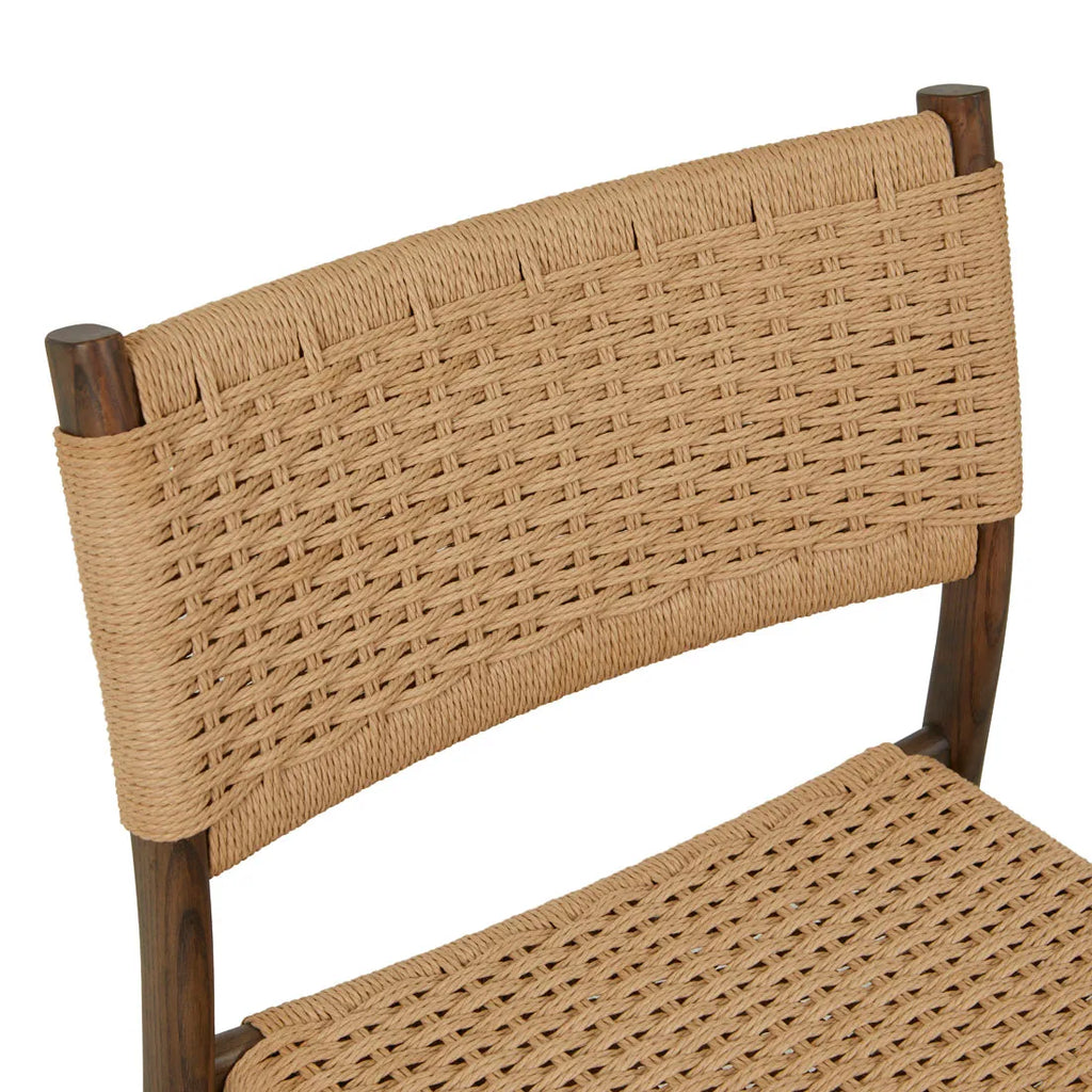Anton Dining Chair Natural/Chocolate Oak