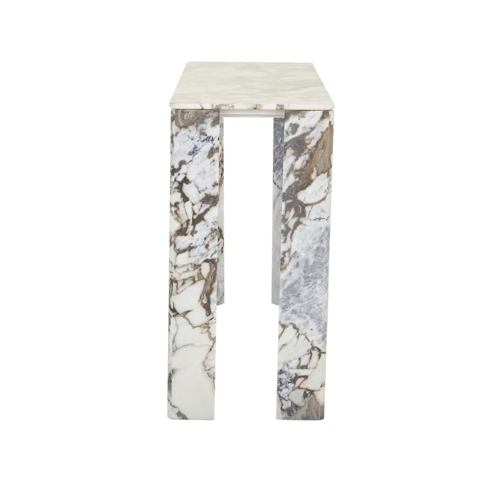 Atlas Slab Console Natural Ocean