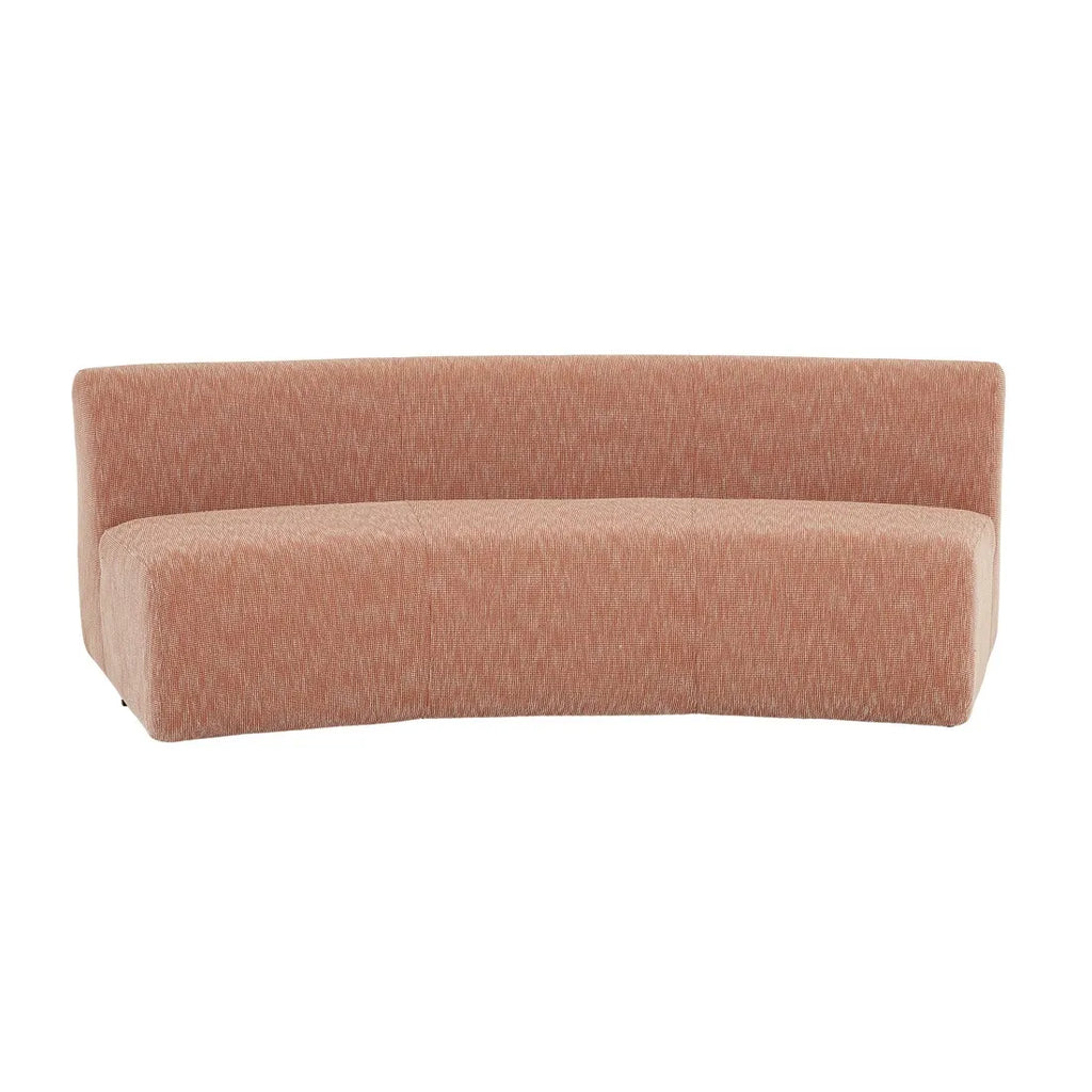 Aruba Arc Sofa Brick