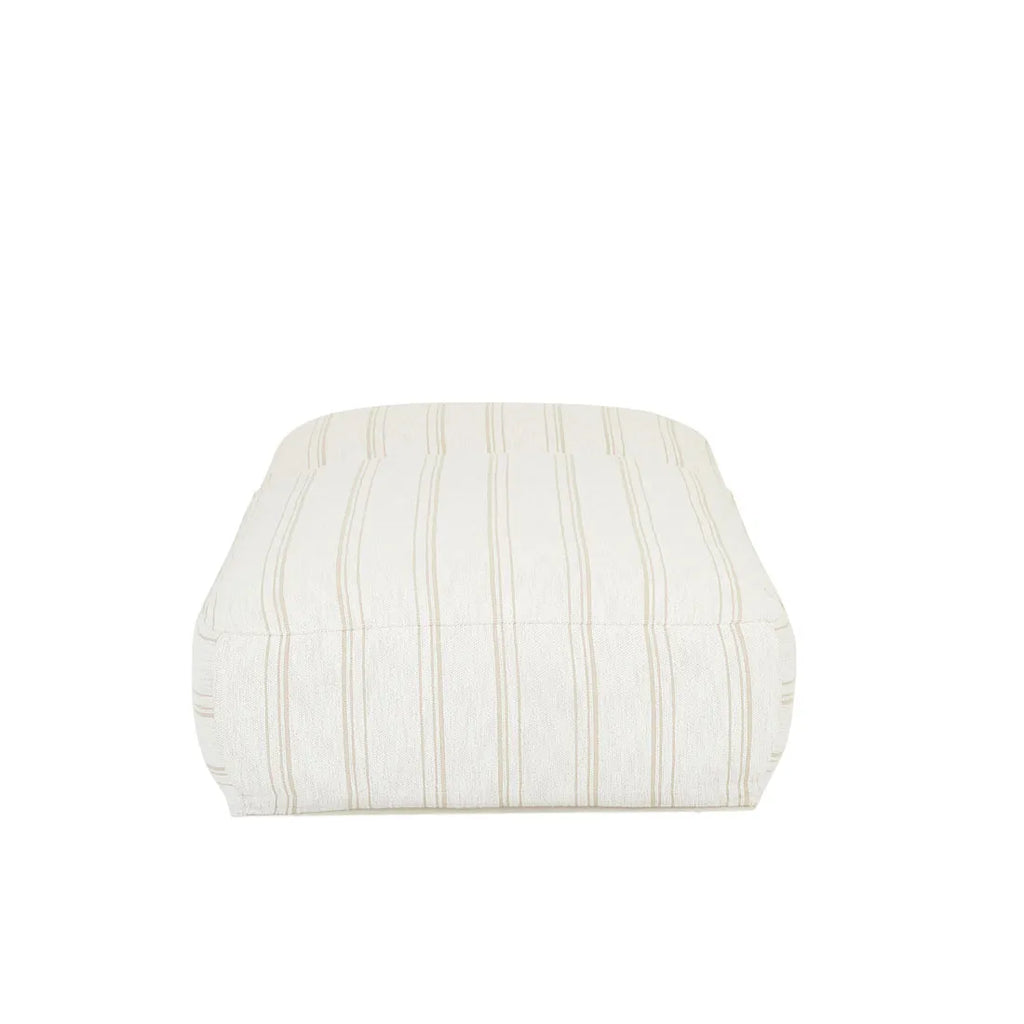 Aruba Plush Sunbed Clay Stripe