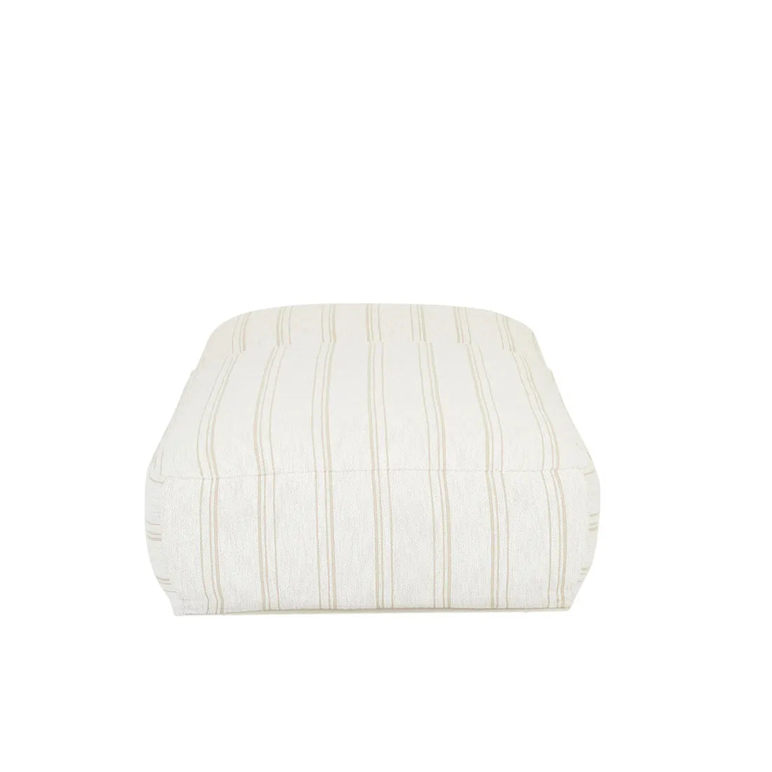 Aruba Plush Sunbed Clay Stripe