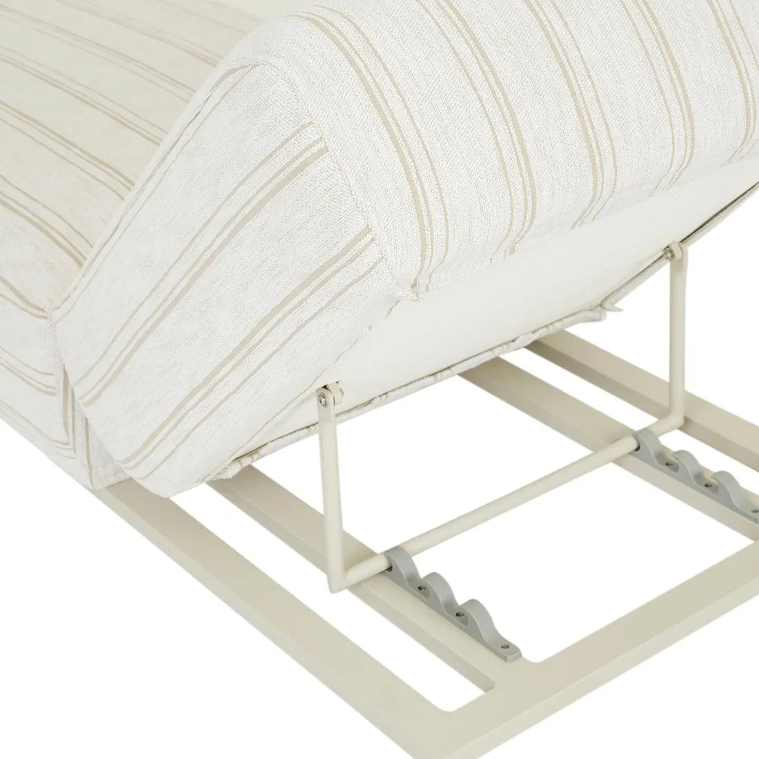 Aruba Plush Sunbed Clay Stripe