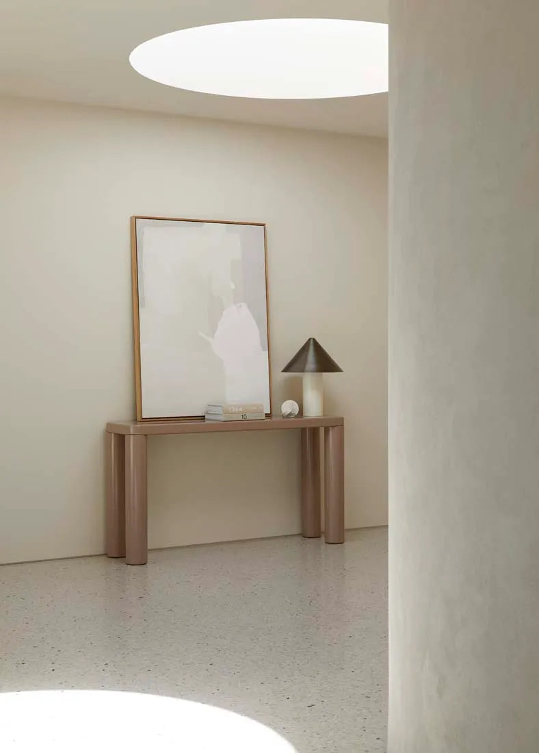 Frankie Console Table Gloss Dusk