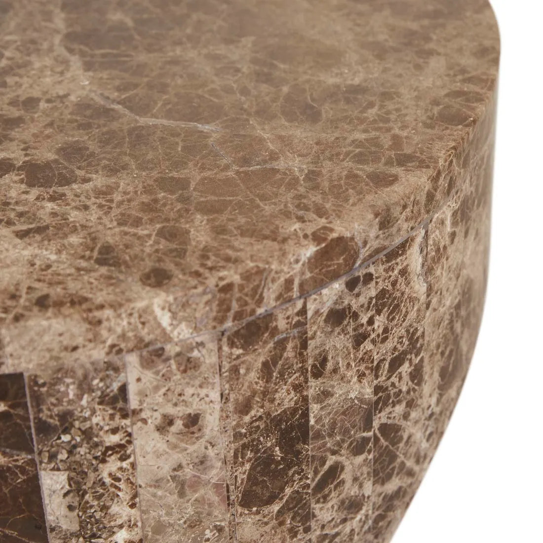 Atlas Pinnacle Side Table Emperador